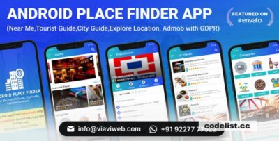 Android Place Finder (Near Me, Tourist Guide, City Guide,Explore Location, Admob with GDPR) 16 June 2026