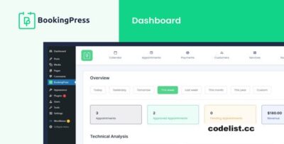 BookingPress Pro v6.0.4 - Appointment Booking plugin