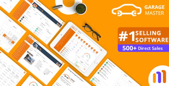 Garage Master v4.7.2 Nulled - Garage Management System Script