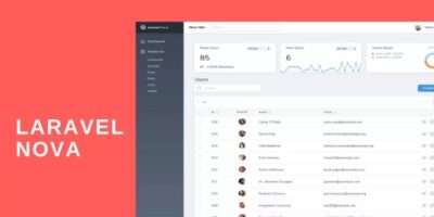 Laravel Nova v5.9.5 Nulled – Administration Panel For Laravel Project