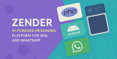 Zender v3.10.0 – AI-Powered WhatsApp & SMS Messaging SaaS for Automation, Chatbots, and Marketing PHP Script