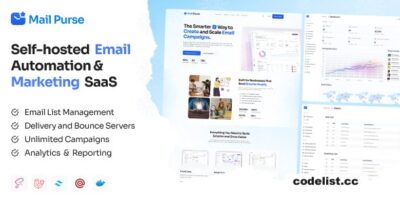 MailPurse v2.0.0 - Self-hosted Email Automation & Marketing SaaS
