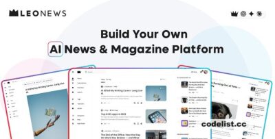 LeoNews - KingMedia Theme - AI News, Viral Magazine & Newspaper