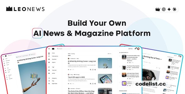LeoNews - KingMedia Theme - AI News, Viral Magazine & Newspaper