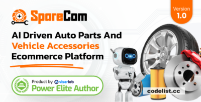 SpareCom v1.0 - AI Driven Auto Parts And Vehicle Accessories Ecommerce Platform
