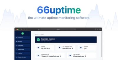 66Uptime v55.0.0 Nulled – Uptime and Cronjob Monitoring Tool PHP Script