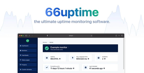 66Uptime v55.0.0 Nulled – Uptime and Cronjob Monitoring Tool PHP Script