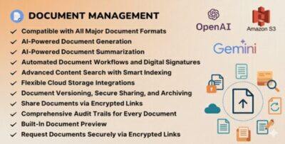 AI-Powered Document Management System v5.3.2 – PHP Script