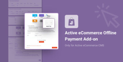 Active eCommerce Offline Payment Add-on v1.8 – Module