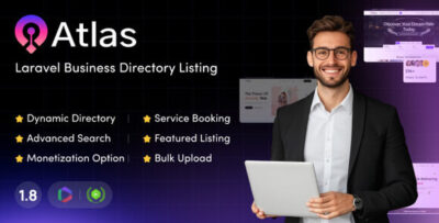 Atlas v1.8 Nulled – Laravel Business Directory Listing PHP Script