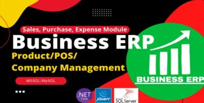 Business ERP Solution v3.0.5 – Product, POS, Company Management Script