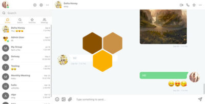Clover v2.9.4 – Real-Time Messaging, Audio & Video Conferencing Web App – Node.js, React, WebRTC, Socket.IO Script