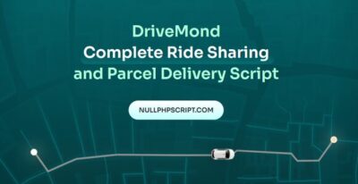 DriveMond v3.2 Nulled – Complete Ride Sharing and Parcel Delivery Solution (Combo Package)