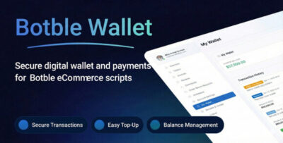 E-Wallet v1.0.4 – Payment Wallet System for Botble eCommerce Scripts – Addon