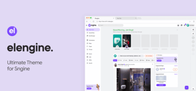 Elengine v2.2 – The Ultimate Sngine Theme