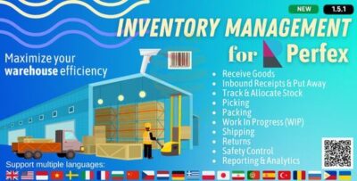 Inventory Management Module for Perfex CRM v1.5.1 – Addon