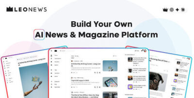 LeoNews – AI News, Viral Magazine & Newspaper – Addon