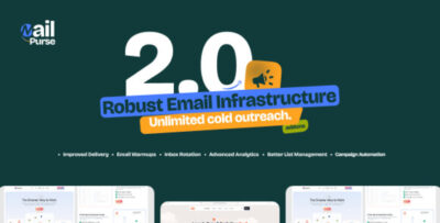 MailPurse v2.0.0 – Self-hosted Email Automation & Marketing SaaS Script