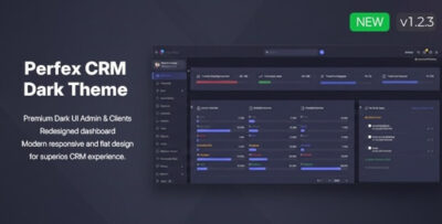 Perfex CRM Dark Theme v1.2.3