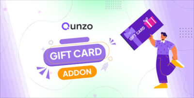 Qunzo v1.0 – Gift Cards Module Addon