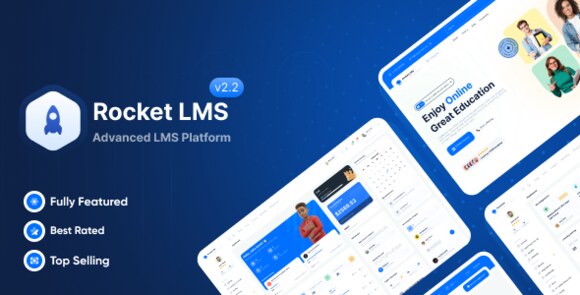 Rocket LMS v2.2 Nulled – Learning Management System PHP Script