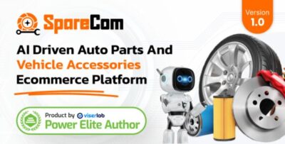 SpareCom v1.0 – AI Driven Auto Parts and Vehicle Accessories Ecommerce Platform Script