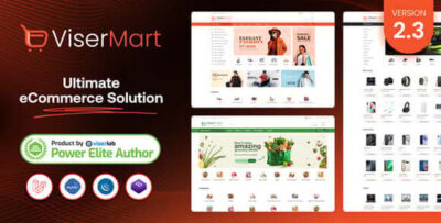 ViserMart v2.3 Nulled – Ecommerce Shopping Platform Script